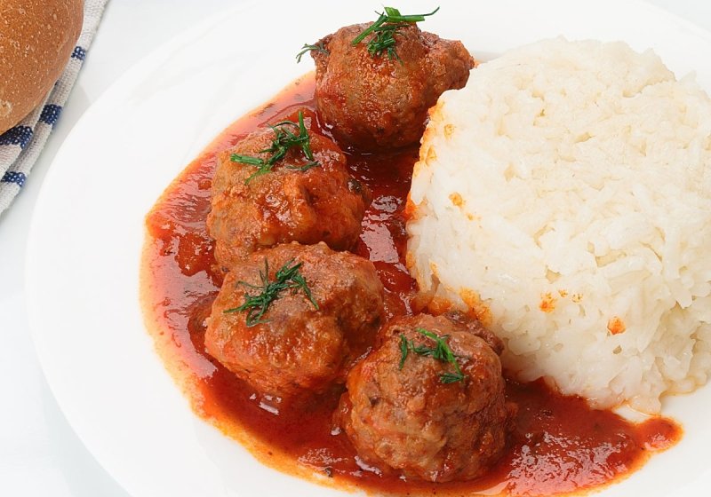 ALBONDIGAS C/ARROZ